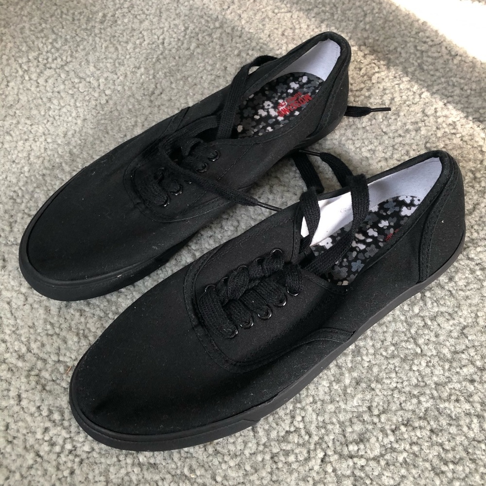 Target black sneakers